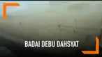 Badai debu dahsyat terjadi di Karachi, Pakistan. Kejadian ini sebabkan tiga orang tewas.
