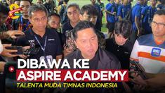 Berita video Ketua Umum PSSI, Erick Thohir, mengatakan bahwa sebanyak 56 talenta muda Timnas Indonesia akan diseleksi untuk dibawa ke Aspire Academy di Qatar, Selasa (30/5/2023).