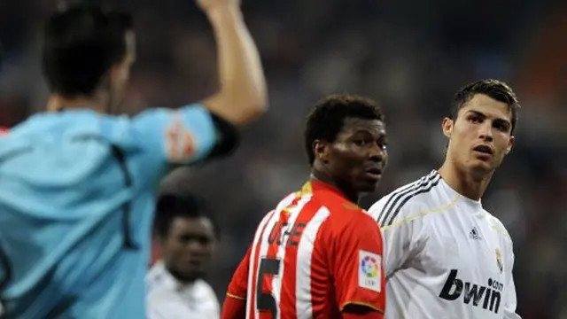 Cristiano Ronaldo: 3 Kartu Merah di MU, 5 di Madrid