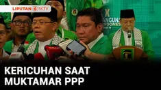 Pembukaan muktamar ke-10 PPP digelar di kawasan Ancol, Jakarta Utara berlangsung ricuh. Saling dorong terjadi antar kader PPP terjadi setelah Plt Ketum PPP memberikan sambutan.