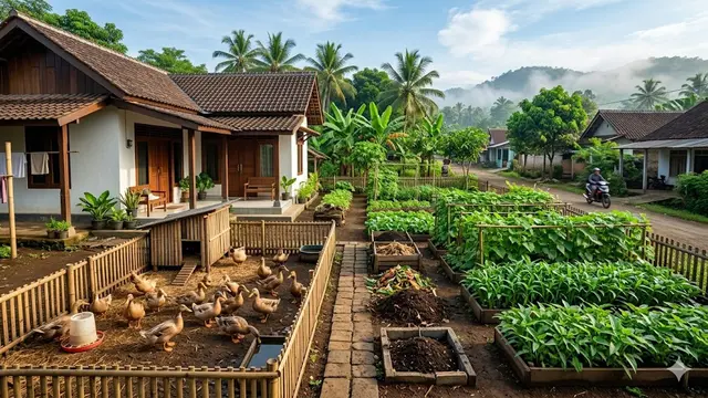 Ide Pertanian Terpadu Ternak dan Tanaman