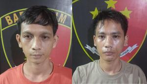 Tampang tersangka penipuan dan penggelapan mobil rental di Kota Metro, Lampung. (Dok. Istimewa).