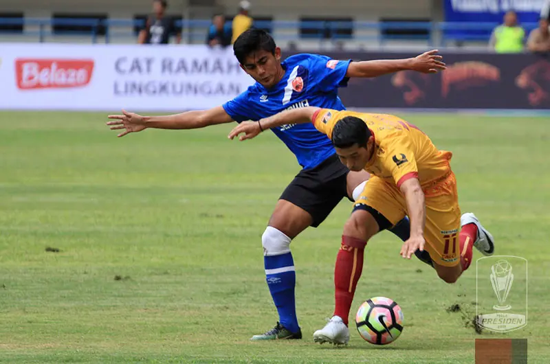 Kemenangan 3-0 atas PSM membua kembali peluang Sriwijaya FC di Piala Presiden 2018. (Liga Indonesia ID)