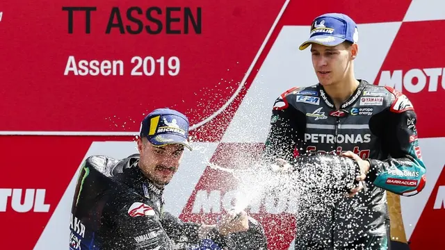 Fabio Quartararo, Maverick Vinales, MotoGP Belanda