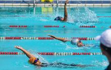 FOTO: Semangat Murid SD Bertanding Renang dalam Olimpiade Olahraga Siswa Nasional