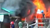 Angin Kencang, Puluhan Rumah di Kota Tarakan Ludes Terbakar