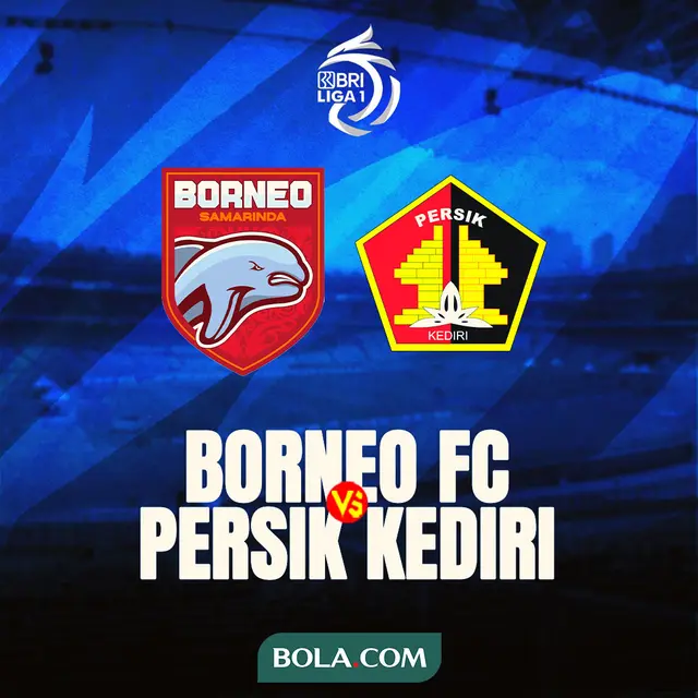 BRI Liga 1 - Borneo FC Vs Persik Kediri