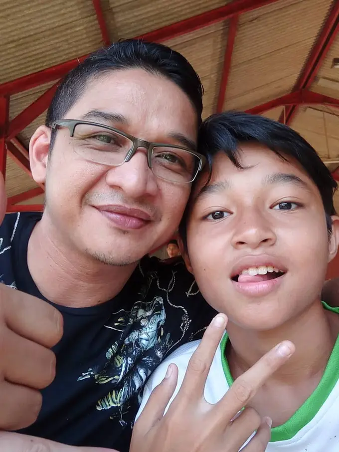 Anak Pasha Ungu nyanyikan lagu Cinta Dalam Hati