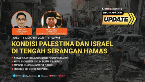 Kondisi Palestina dan Israel di Tengah Serangan Hamas