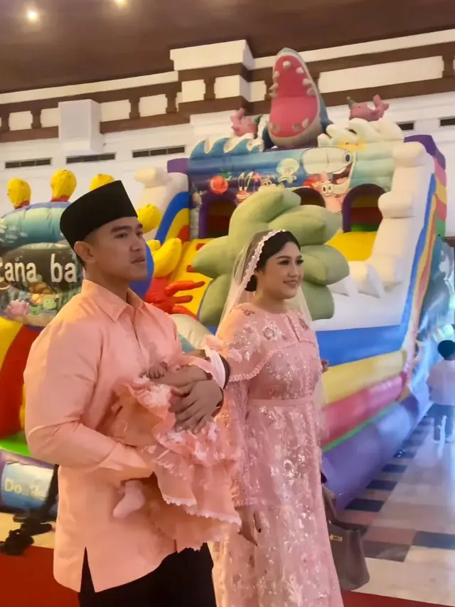 Penampilan Kompak Iriana Jokowi, Kahiyang Ayu, dan Selvi Ananda di Acara Akikah Bebingah, Putri Kaesang dan Erina Gudono