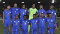 Timnas Curacao. (Daniel Munoz / CONCACAF / AFP)