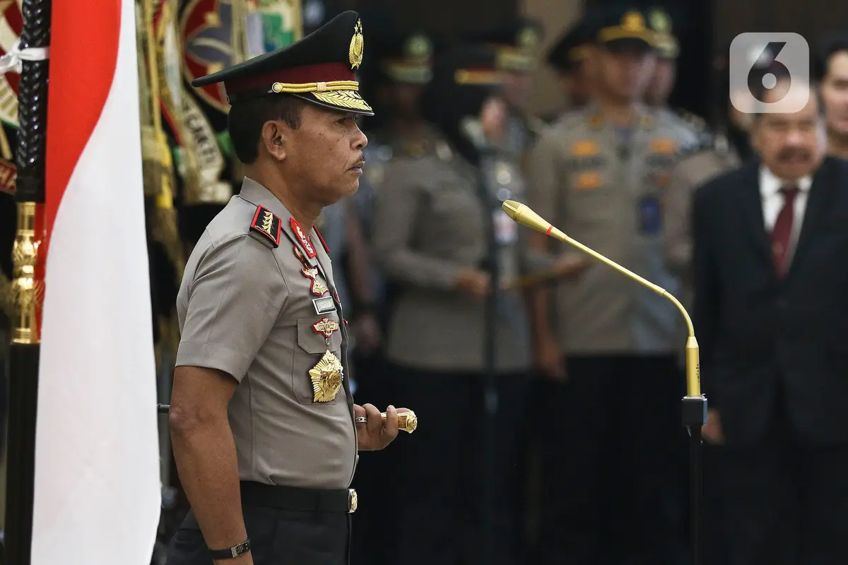 Kapolri Idham Azis Pimpin Sertijab