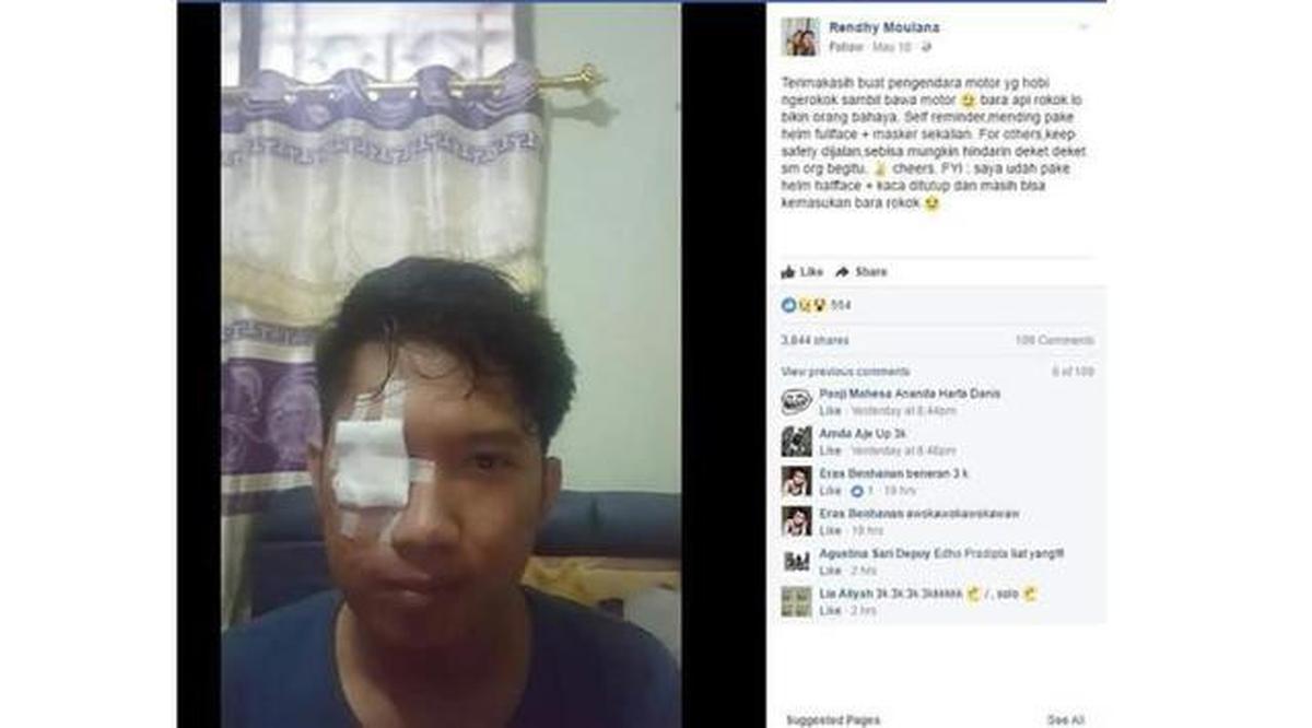 Berkendara Sambil Merokok? Siap-Siap Kena Sanksi Ini