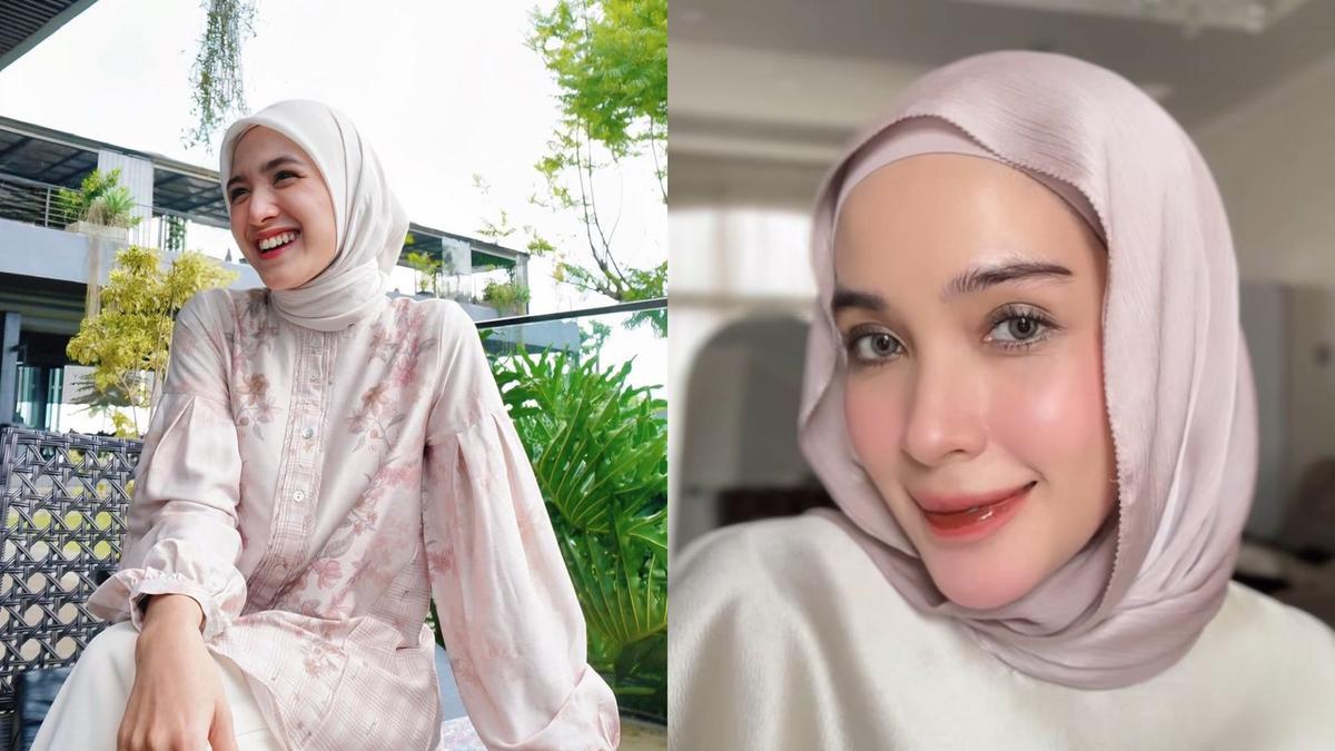 5 Gaya Hijab Selebriti Tanah Air untuk Tampil On Point di Lebaran