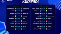 Jadwal dan Link Live Streaming Liga Champion 2024/25 Matchweek 4 di Vidio Pekan Ini