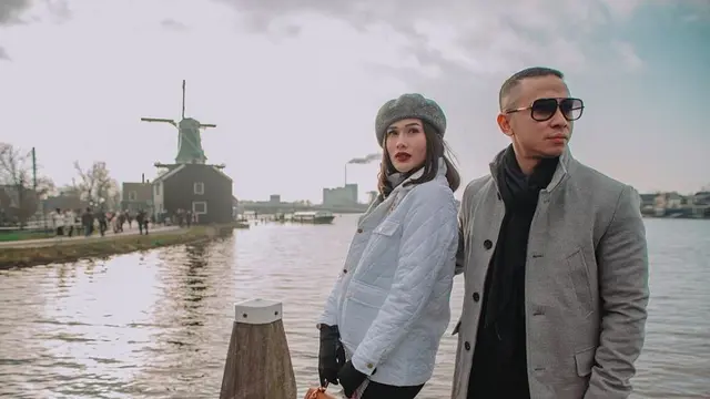 Potret Stevie Agnecya dan Anggi Pratama (Instagram/stevieagnecya)