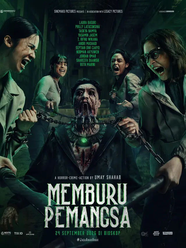 Poster Film Memburu Pemangsa. (dok Sinemaku Pictures)