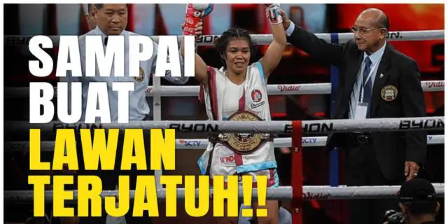 VIDEO: Kalahkan Petinju Thailand, Felmy Sumaehe Pertahankan Sabuk Juara WBA Asia di Byon Madness!