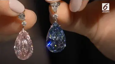 Rumah lelang Sotheby's di Jenewa, Swiss berhasil menjual sepasang anting berlian 16 karat seharga Rp 763,5 Miliar.