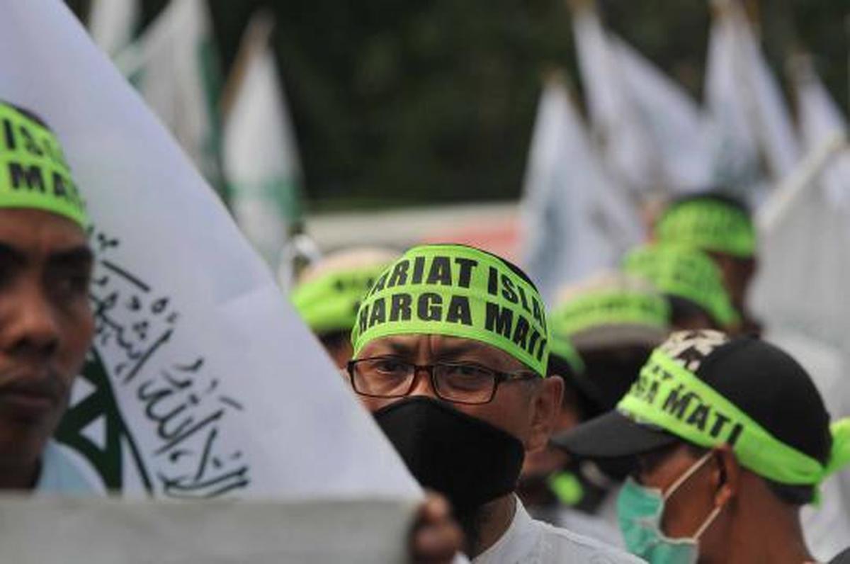 Bundaran HI ramai demonstrasi