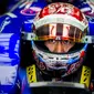 Pebalap Indonesia, Sean Gelael, tampil tenang saat melakoni debutnya pada ajang F1 bersama Toro Rosso di Sirkuit Marina Bay, Singapura. (Scuderia Toro Rosso)