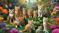 1.300 Nama Kucing Jantan dari A-Z yang Unik dan Menggemaskan