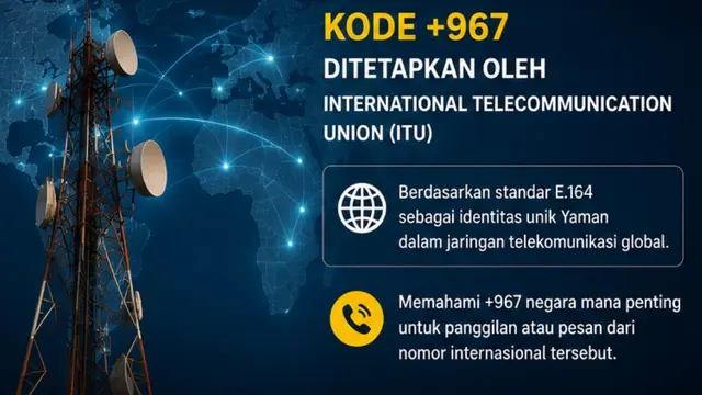 Sejarah Penetapan Kode +967