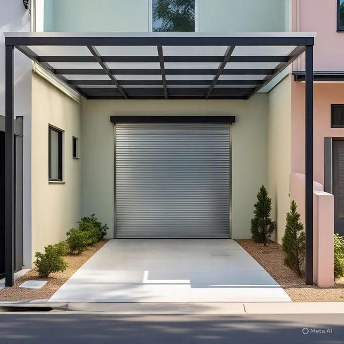 7 Model Garasi Samping Rumah Sederhana dan Hemat Tempat, Cocok untuk Hunian Kecil