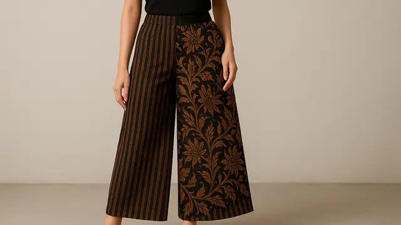 7 Model Kulot Batik Kekinian, Jadi Inspirasi Fashion Masa Kini