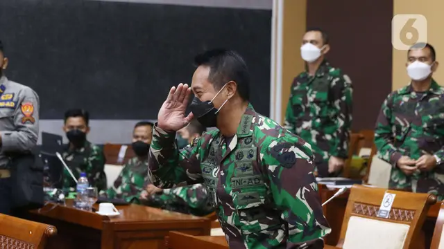Andika Perkasa jalani fit and proper calon panglima