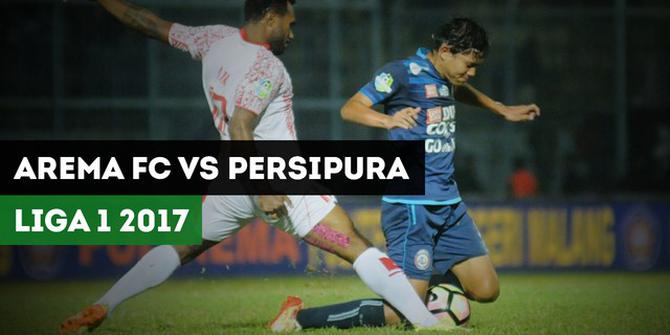 VIDEO: Persipura Bungkam Arema FC di Stadion Kanjuruhan