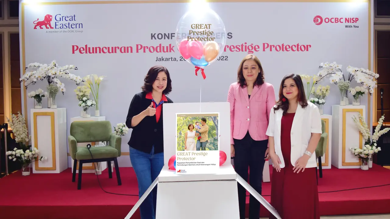 Great Eastern Life Indonesia bersama Bank OCBC NISP menghadirkan GREAT Prestige Protector, produk asuransi jiwa dalam mata uang rupiah.