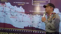 Kapolda Jateng Irjen Pol Condro Kirono mengumumkan tersangka kecelakaan maut di Batang. (Liputan6.com/Fajar Eko Nugroho) 