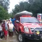 Hujan masih terus turun dengan intensitas sedang - tinggi di wilayah Kabupaten Aceh Jaya. (Dok. BNPB)