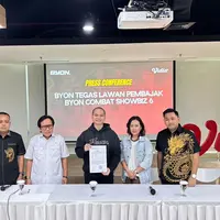 Sikap tegas Vidio dan BYON tempuh jalur hukum atas pembajakan siaran BYON Combat Sport Showbiz Vol.6.