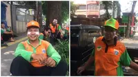 Potret Pasukan Orange Pakai Odol di Pipi Saat Aksi 22 Mei Ini Tuai Simpati (sumber:Twitter/@febrofirdaus)