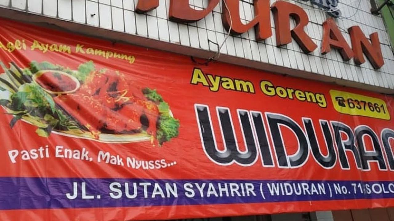 Ayam Goreng Widuran