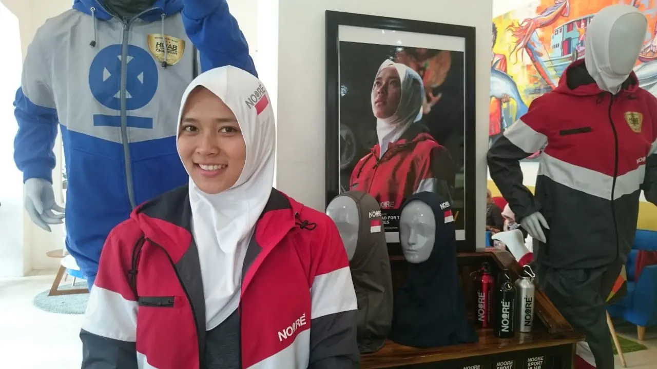 Brand hijab lokal mendunia lewat olahraga