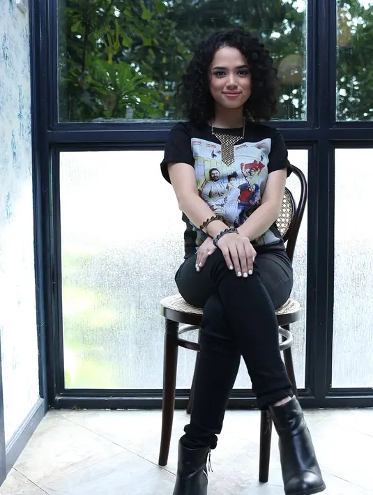 Sebelumnya Wizzy lebih dikenal sebagai bintang iklan dan model video klip. (Galih W. Satria/Bintang.com)