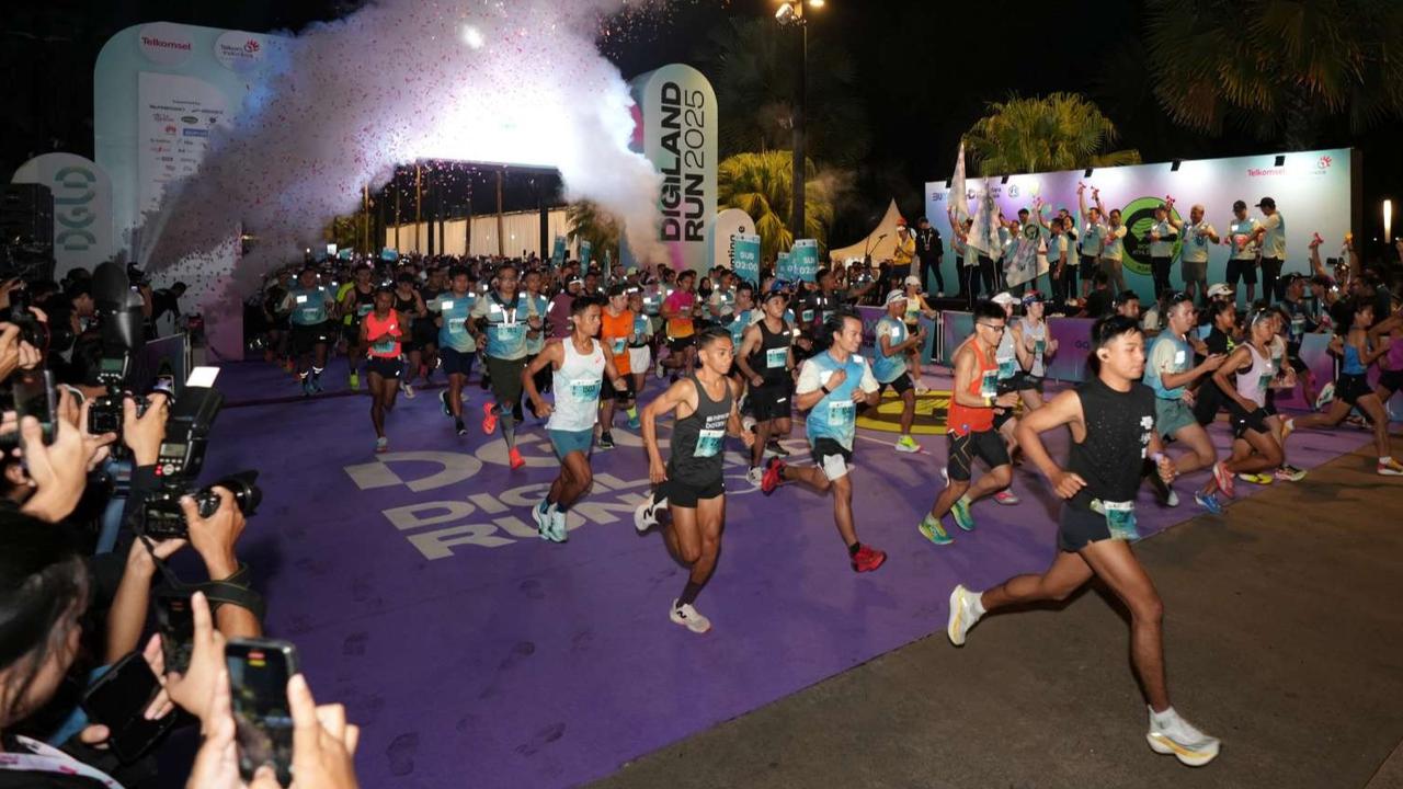 FOTO: Raih Sertifikasi World Athletics Label, Digiland Run 2025 Diikuti 12.500 Pelari