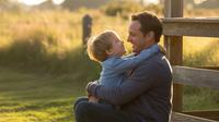 how do i caption my husband and son picture?