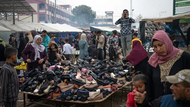 Kamp Darurat Muwasi Gaza Palestina