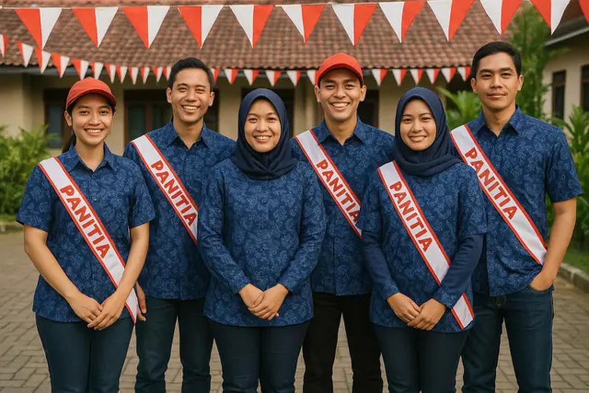 10 Warna Baju Batik yang Cocok untuk Panitia 17-an di Kampung, Bisa Jadi Referensi