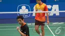 Simon Santoso kandas dalam ajang BCA Indonesia Open Superseries Premier 2014, Jakarta (Liputan6.com/Miftahul Hayat)