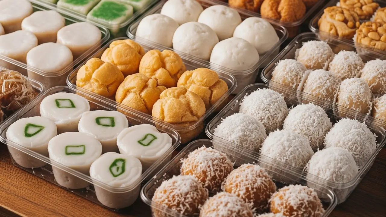 Cara Pengemasan Kue Basah