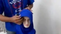 Musim Haji Berkah Bagi Perajin Jilbab dan Kain Ihram