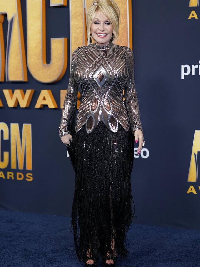 Dolly Parton. (AP Photo/Eric Jamison)