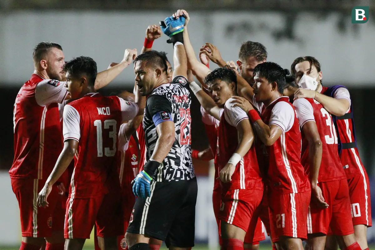 Para pemain Persija Jakarta