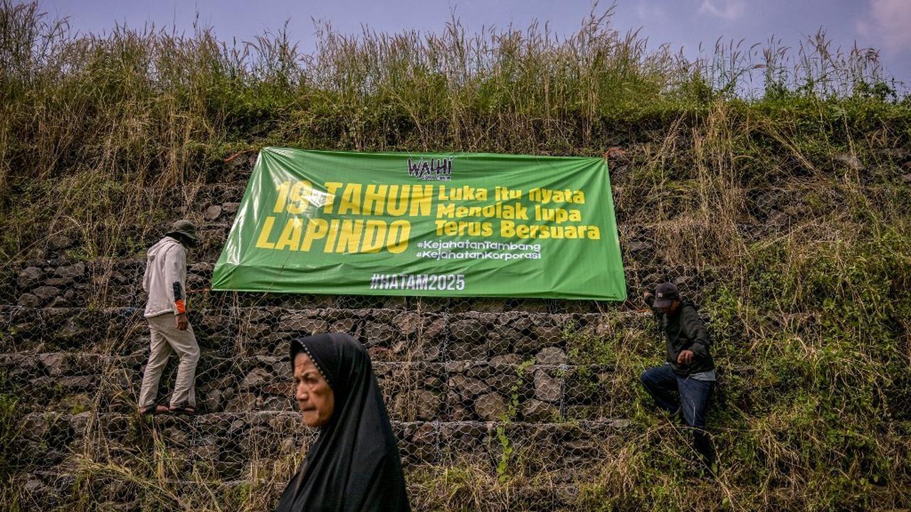 Peringatan 19 tahun bencana lumpur Lapindo