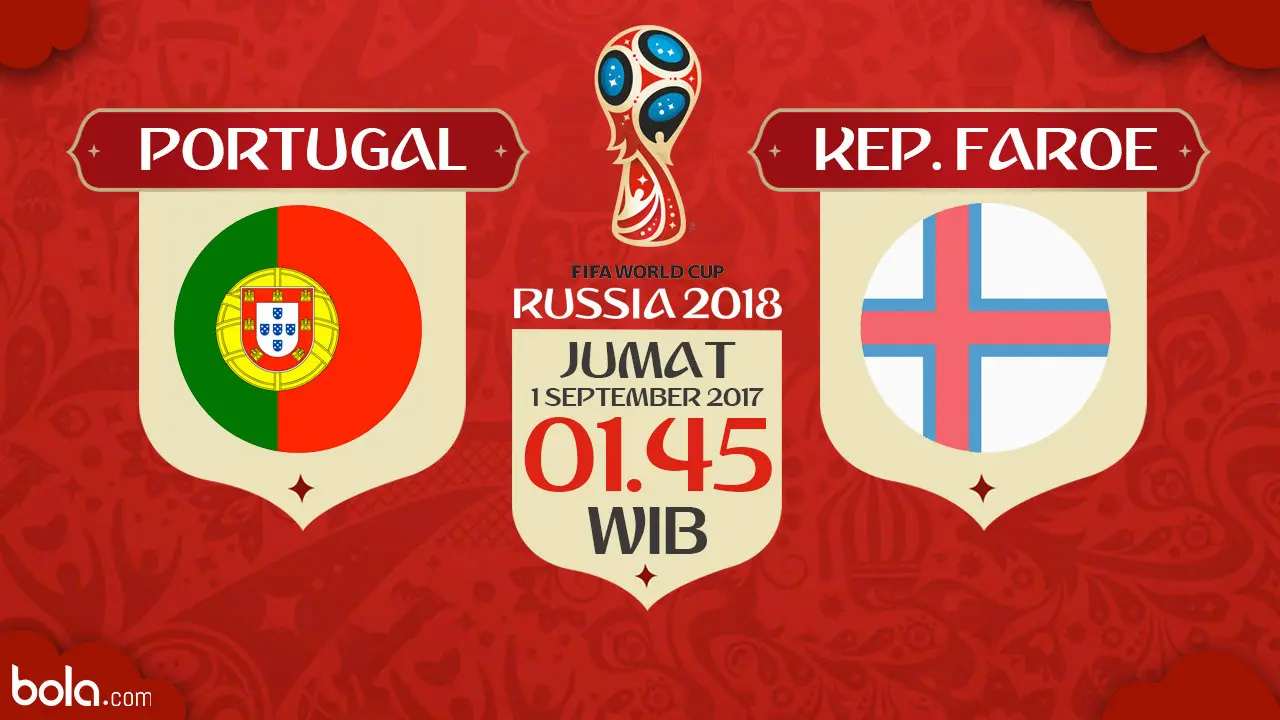 Timnas Portugal Vs Kepulauan Faroe